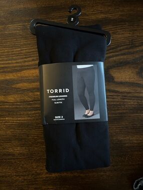 torrid Black Premium Full-Length Leggings